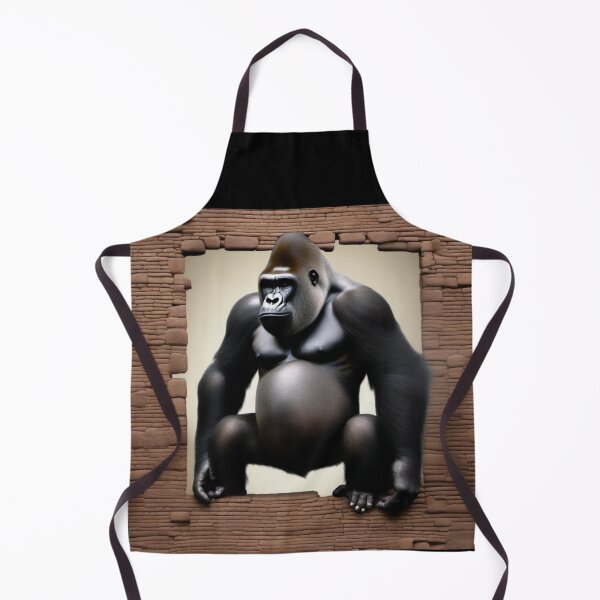 Item preview, Big Gorilla in a wall designed and sold by JALNERVION SHOP.