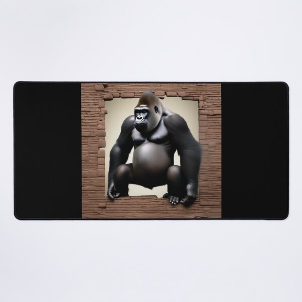 Item preview, Big Gorilla in a wall designed and sold by JALNERVION SHOP.