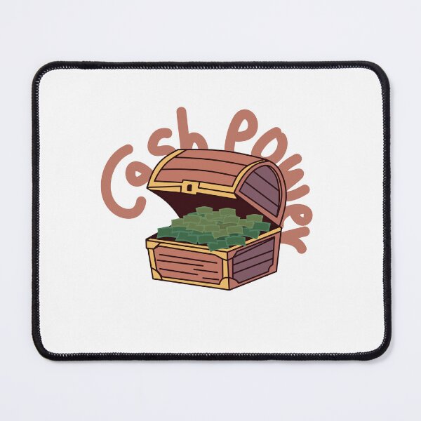 Item preview, Cash Power Treasure Chest Wealth Hustle Money designed and sold by KaelenStudio.