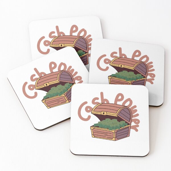 Item preview, Cash Power Treasure Chest Wealth Hustle Money designed and sold by KaelenStudio.