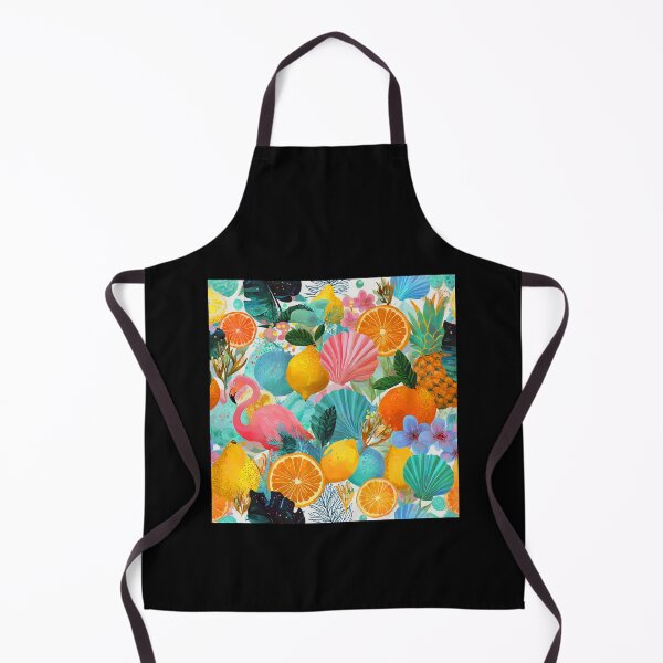 Item preview, Summer Fantasy Seashells, Fruit and Flamingo Colorful Pattern designed and sold by DEC02.