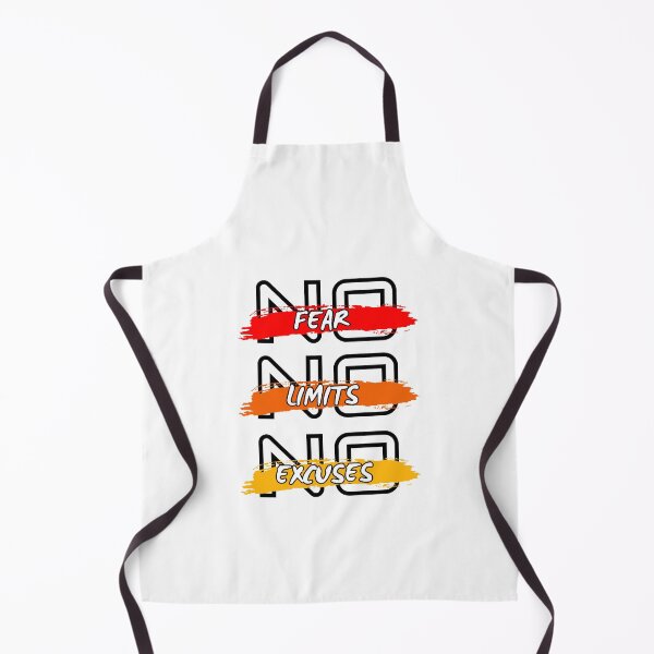 Item preview, No Fear No Limits No Excuses Motivational Typography designed and sold by serotonin75114.