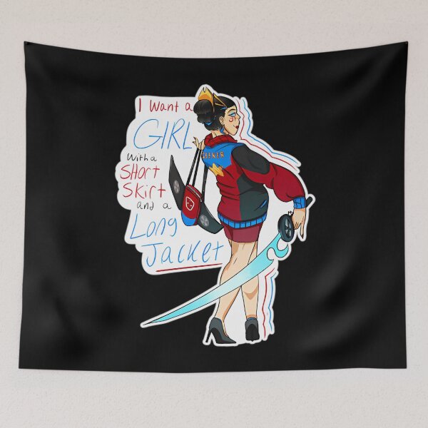 Item preview, Windblade - Short Skirtlong Jacket designed and sold by CarolyneSantana.