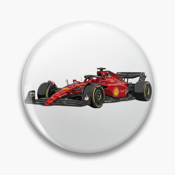 Item preview, 2022 Ferrari F1-75 Charles Leclerc Carlos Sainz F1 Racing Car Illustration designed and sold by Motorline44.