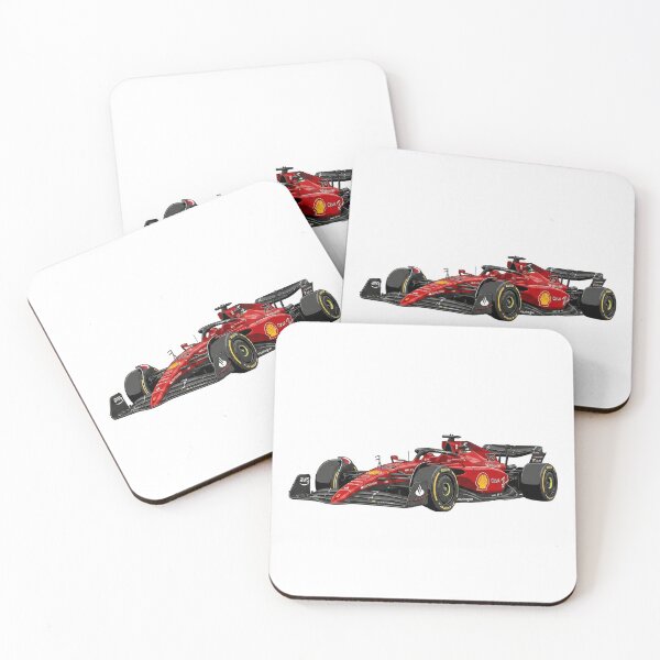 Item preview, 2022 Ferrari F1-75 Charles Leclerc Carlos Sainz F1 Racing Car Illustration designed and sold by Motorline44.