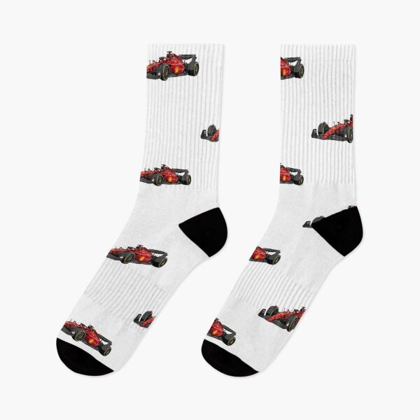 Item preview, 2022 Ferrari F1-75 Charles Leclerc Carlos Sainz F1 Racing Car Illustration designed and sold by Motorline44.