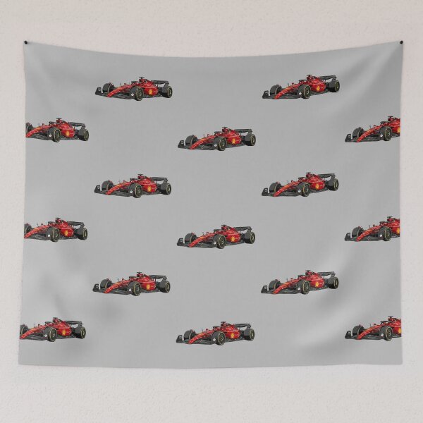 Item preview, 2022 Ferrari F1-75 Charles Leclerc Carlos Sainz F1 Racing Car Illustration designed and sold by Motorline44.