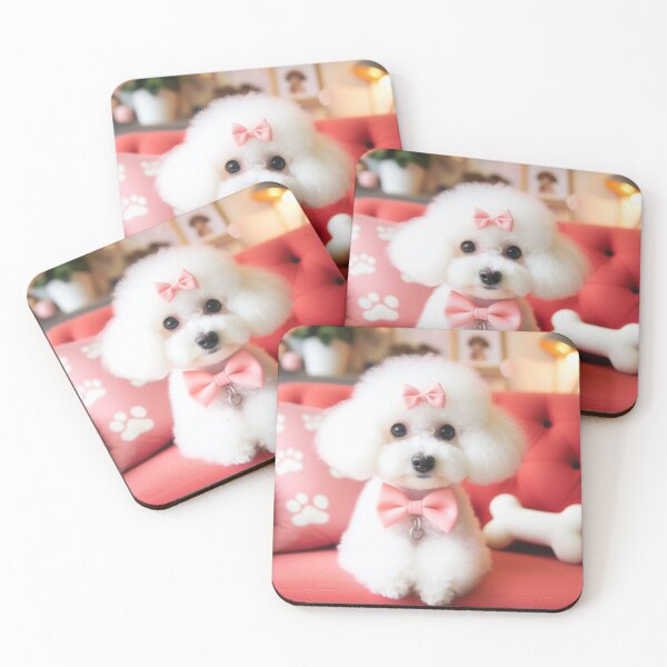 Item preview, Adorable White dog designed and sold by JALNERVION SHOP.