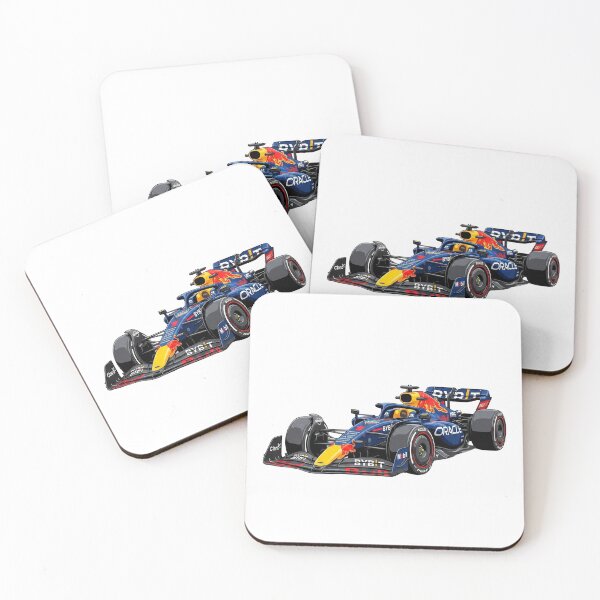 Item preview, 2022 Red Bull RB18 Max Verstappen World Champion F1 Racing Car Illustration designed and sold by Motorline44.
