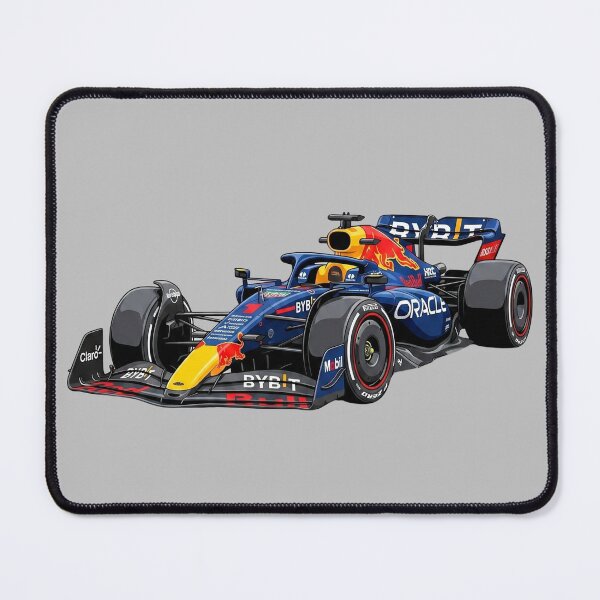 Item preview, 2022 Red Bull RB18 Max Verstappen World Champion F1 Racing Car Illustration designed and sold by Motorline44.