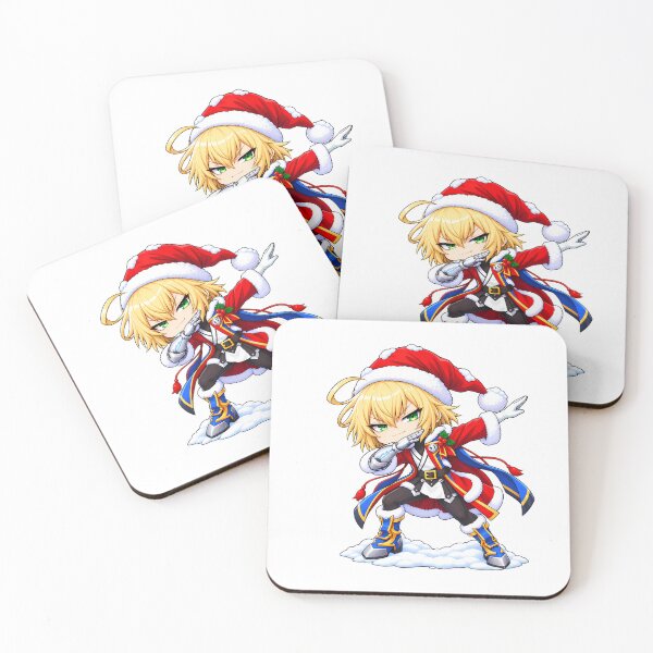 Item preview, Jin Kisaragi BlazBlue Christmas Dabbing Santa Pose designed and sold by mildaclairmo.