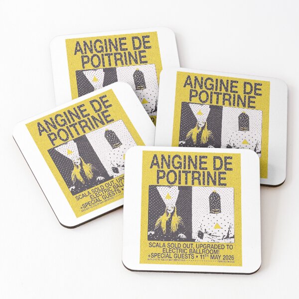 Item preview, ANGINE DE POITRINE TOUR POSTER 2026 designed and sold by WallopFam.