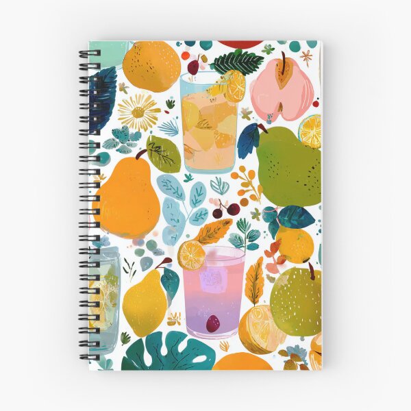 Item preview, Summer Fun Colorful Fruit With Summer Drinks Pattern  designed and sold by DEC02.