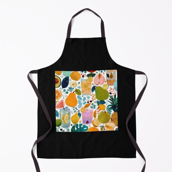 Item preview, Summer Fun Colorful Fruit With Summer Drinks Pattern  designed and sold by DEC02.