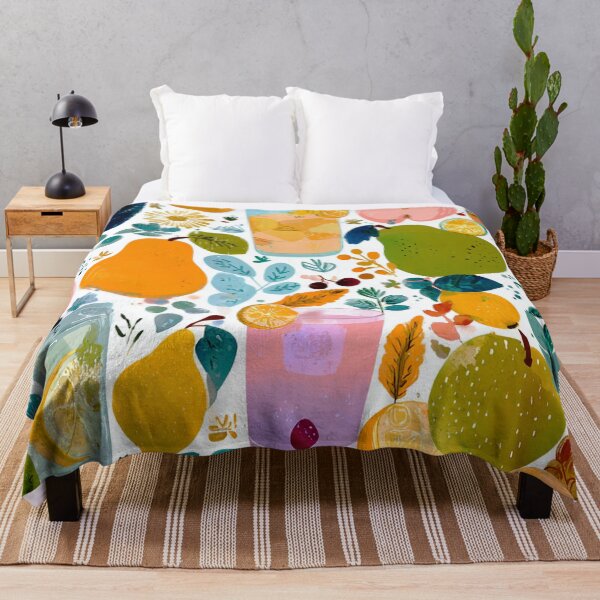 Item preview, Summer Fun Colorful Fruit With Summer Drinks Pattern designed and sold by DEC02.