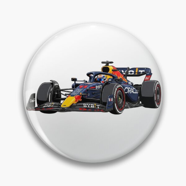 Item preview, 2023 Red Bull RB19 Max Verstappen Sergio Perez F1 Racing Car Illustration designed and sold by Motorline44.