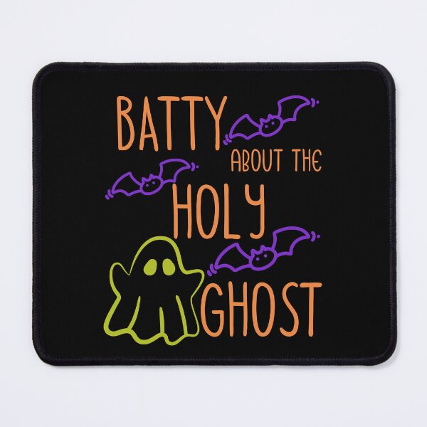 Item preview, Batty About Love Jesus Holy Ghost Spooky Season Cute Bats Fall Autumn designed and sold by Forevermore.