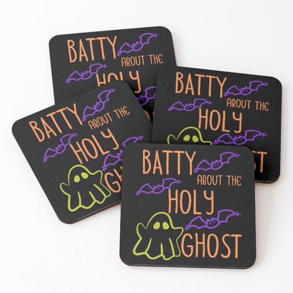 Item preview, Batty About Love Jesus Holy Ghost Spooky Season Cute Bats Fall Autumn designed and sold by Forevermore.