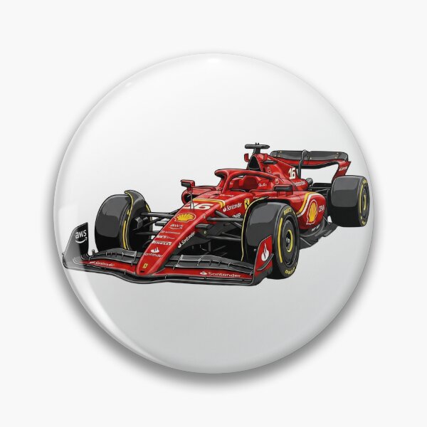 Item preview, 2024 Ferrari SF-24 Charles Leclerc Carlos Sainz F1 Racing Car Illustration designed and sold by Motorline44.