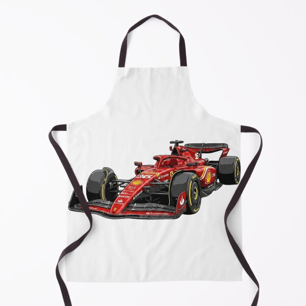 Item preview, 2024 Ferrari SF-24 Charles Leclerc Carlos Sainz F1 Racing Car Illustration designed and sold by Motorline44.