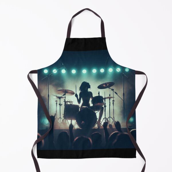 Item preview,  Drummer girl in concert designed and sold by JALNERVION SHOP.
