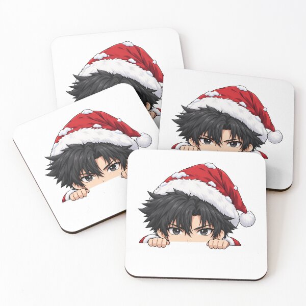 Item preview, Kiritsugu Emiya Fate Stay Night Christmas Peeking Santa designed and sold by mildaclairmo.
