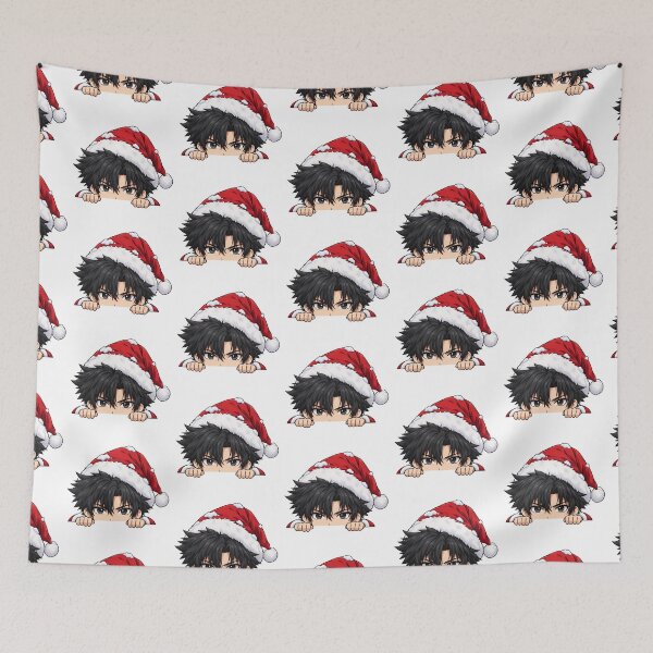 Item preview, Kiritsugu Emiya Fate Stay Night Christmas Peeking Santa designed and sold by mildaclairmo.