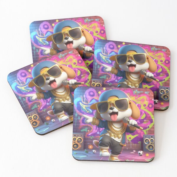 Item preview, Party Rapper dog designed and sold by JALNERVION SHOP.
