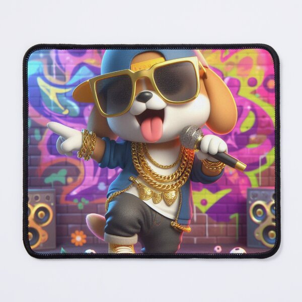 Item preview, Party Rapper dog designed and sold by JALNERVION SHOP.