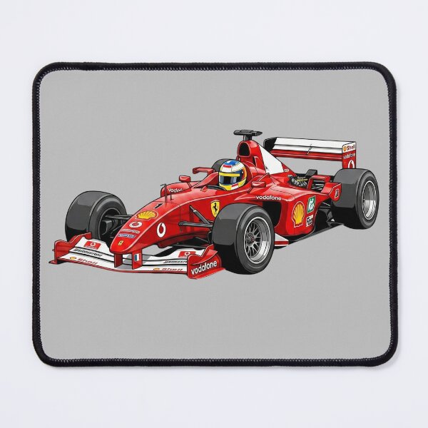 Item preview, 2000 Ferrari F1-2000 Michael Schumacher World Champion F1 Racing Car Illustration designed and sold by Motorline44.