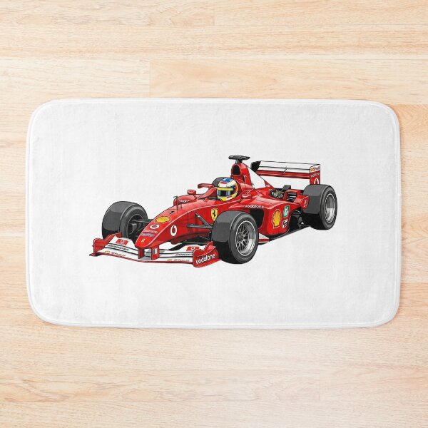 Item preview, 2000 Ferrari F1-2000 Michael Schumacher World Champion F1 Racing Car Illustration designed and sold by Motorline44.