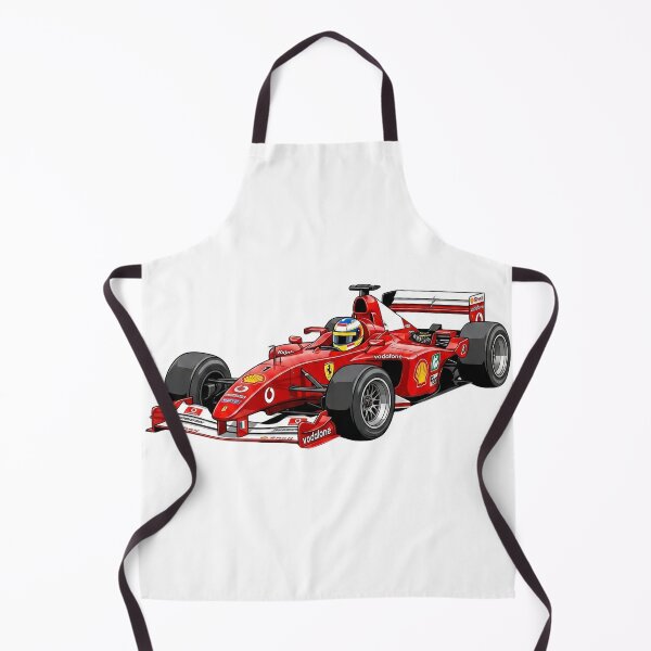 Item preview, 2000 Ferrari F1-2000 Michael Schumacher World Champion F1 Racing Car Illustration designed and sold by Motorline44.