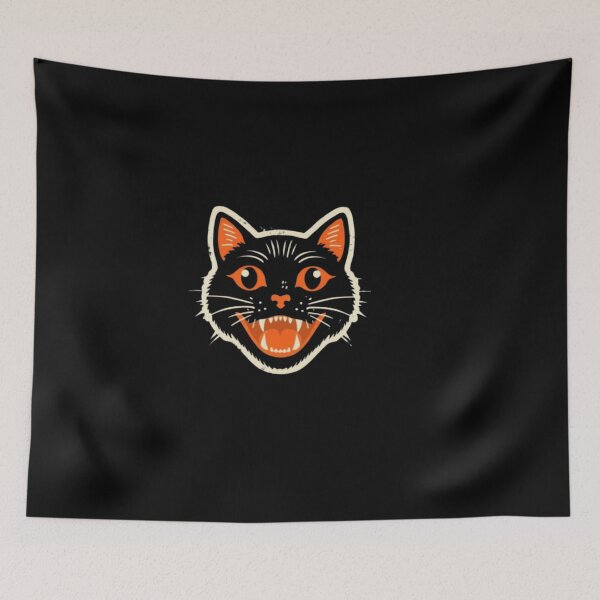 Item preview, black cat society designed and sold by Leo Bennett.