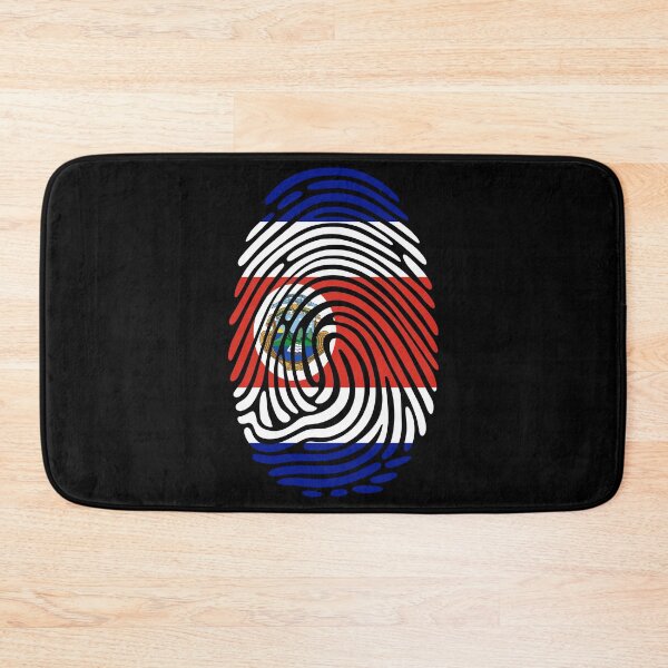Item preview, Costa Rica Flag Fingerprint Identity designed and sold by NTGUILTY.