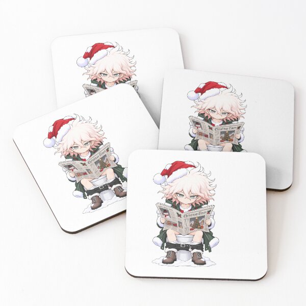 Item preview, Nagito Komaeda Danganronpa Christmas Toilet Newspaper Humor designed and sold by mildaclairmo.