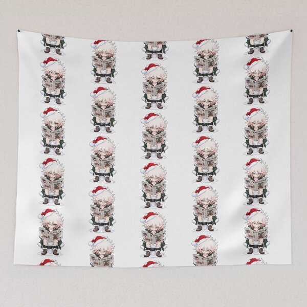 Item preview, Nagito Komaeda Danganronpa Christmas Toilet Newspaper Humor designed and sold by mildaclairmo.