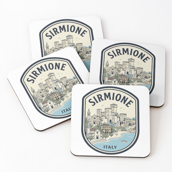 Item preview, Sirmione Lake Garda Italy Travel Emblem designed and sold by k3rstman1.
