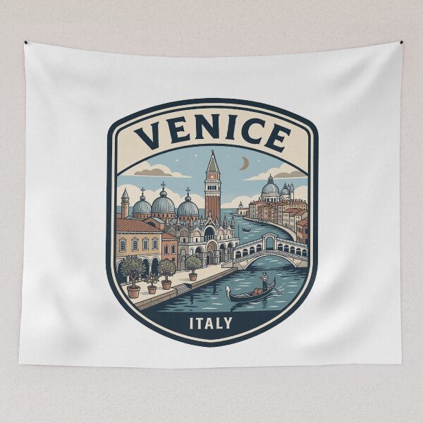 Item preview, Vintage Venice Italy Canal Scene designed and sold by k3rstman1.