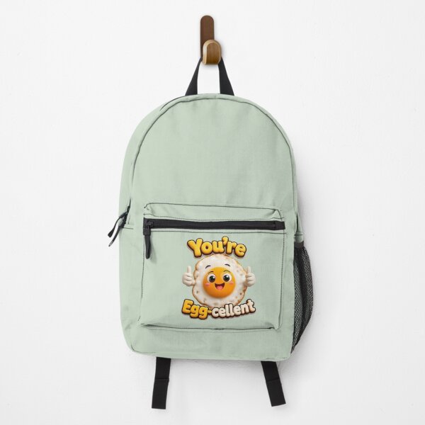 Item preview, Cute "You're Egg-cellent" | Kawaii Food Fried Egg Pun designed and sold by Moons Studio.
