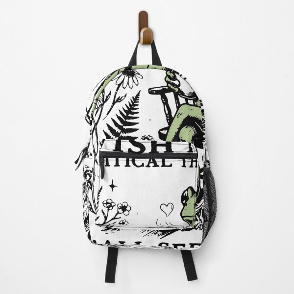 Item preview, Smart Frog with Coffee in Forest designed and sold by surgedesigns.