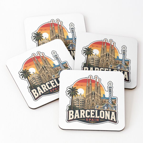 Item preview, Vintage Barcelona Spain Sagrada Familia Travel Badge designed and sold by k3rstman1.