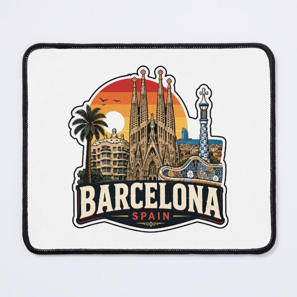 Item preview, Vintage Barcelona Spain Sagrada Familia Travel Badge designed and sold by k3rstman1.