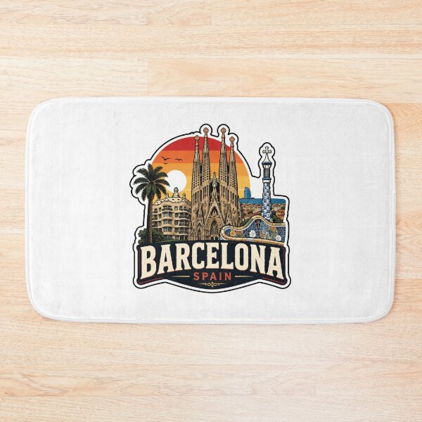 Item preview, Vintage Barcelona Spain Sagrada Familia Travel Badge designed and sold by k3rstman1.