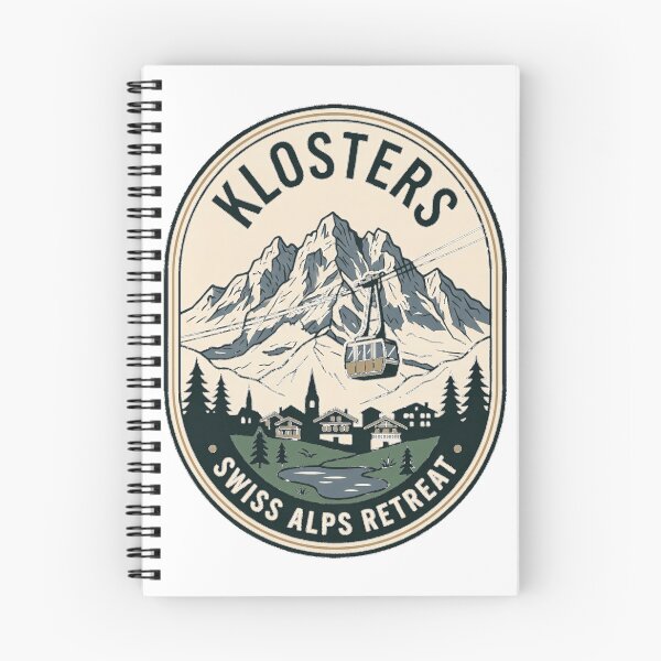 Item preview, Klosters Switzerland Alpine Mountain Gondola Travel Badge designed and sold by k3rstman1.