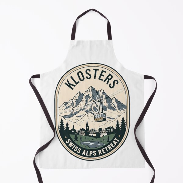 Item preview, Klosters Switzerland Alpine Mountain Gondola Travel Badge designed and sold by k3rstman1.
