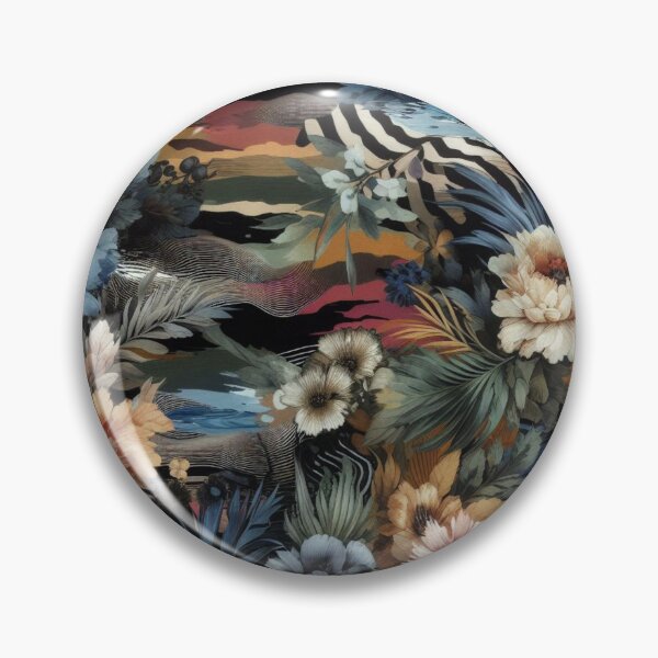 Item preview, Dark Flowers pattern designed and sold by JALNERVION SHOP.