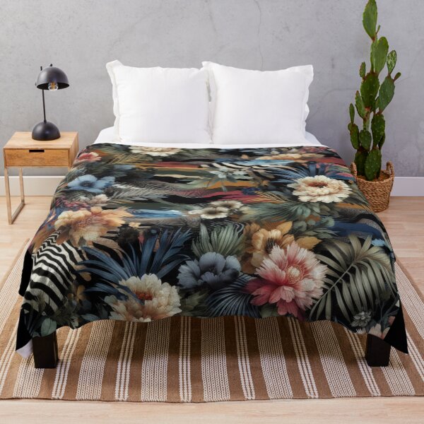 Item preview, Dark Flowers pattern designed and sold by JALNERVION SHOP.