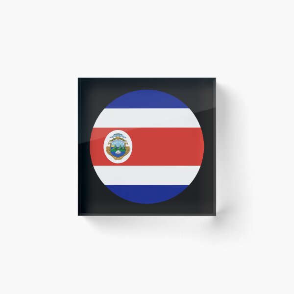 Item preview, Round Costa Rica Flag Vector Icon designed and sold by NTGUILTY.