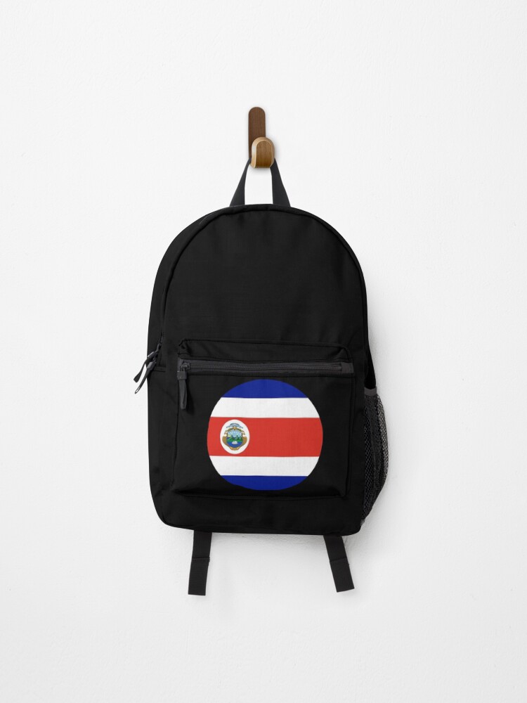 Thumbnail 1 of 3, Backpack, Round Costa Rica Flag Vector Icon designed and sold by NTGUILTY.