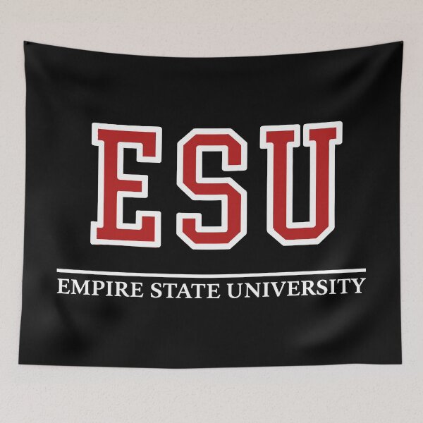 Item preview, ESU Empire State University Vintage College Logo Graphic designed and sold by artworkathome.